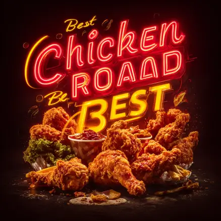 Chicken Road Best Logo